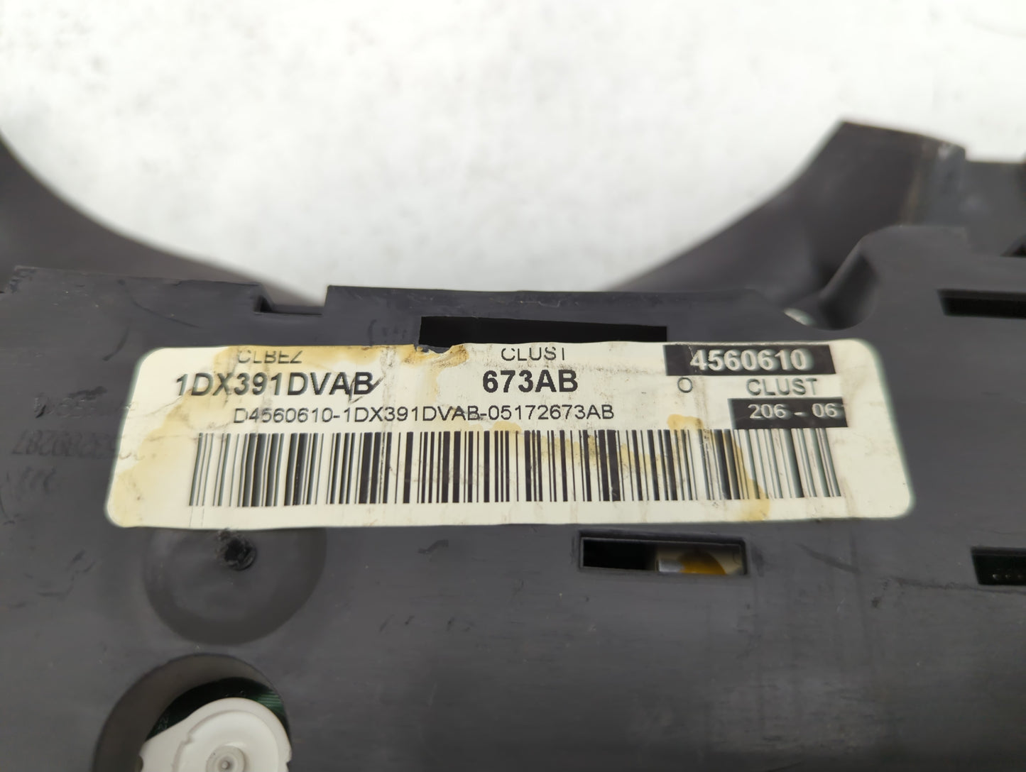 2009 Dodge Caliber Instrument Cluster Speedometer Gauges Fits OEM Used Auto Parts - Oemusedautoparts1.com