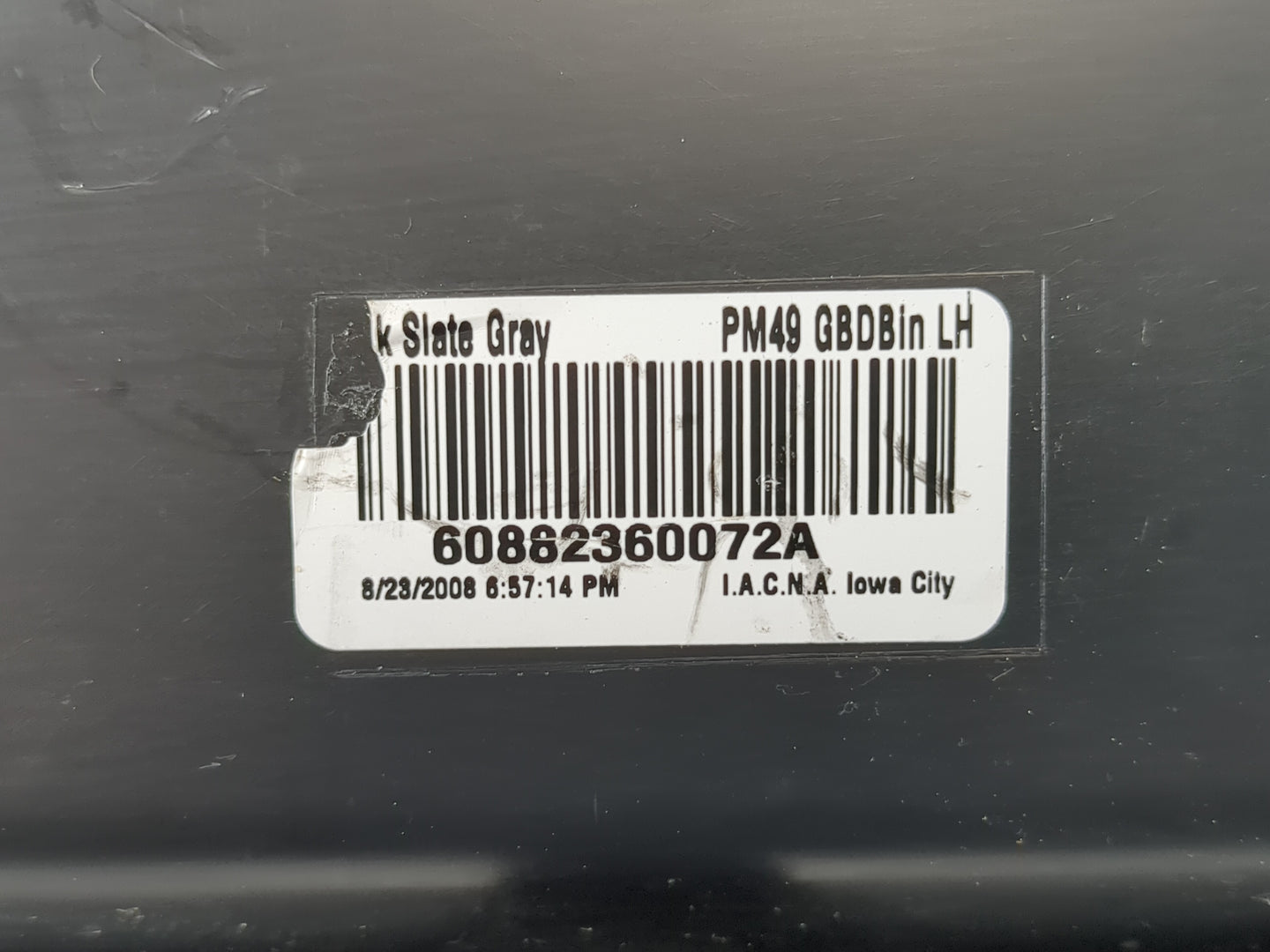 2009 Dodge Caliber Passenger Glove Box Door Storage Compartment - Oemusedautoparts1.com
