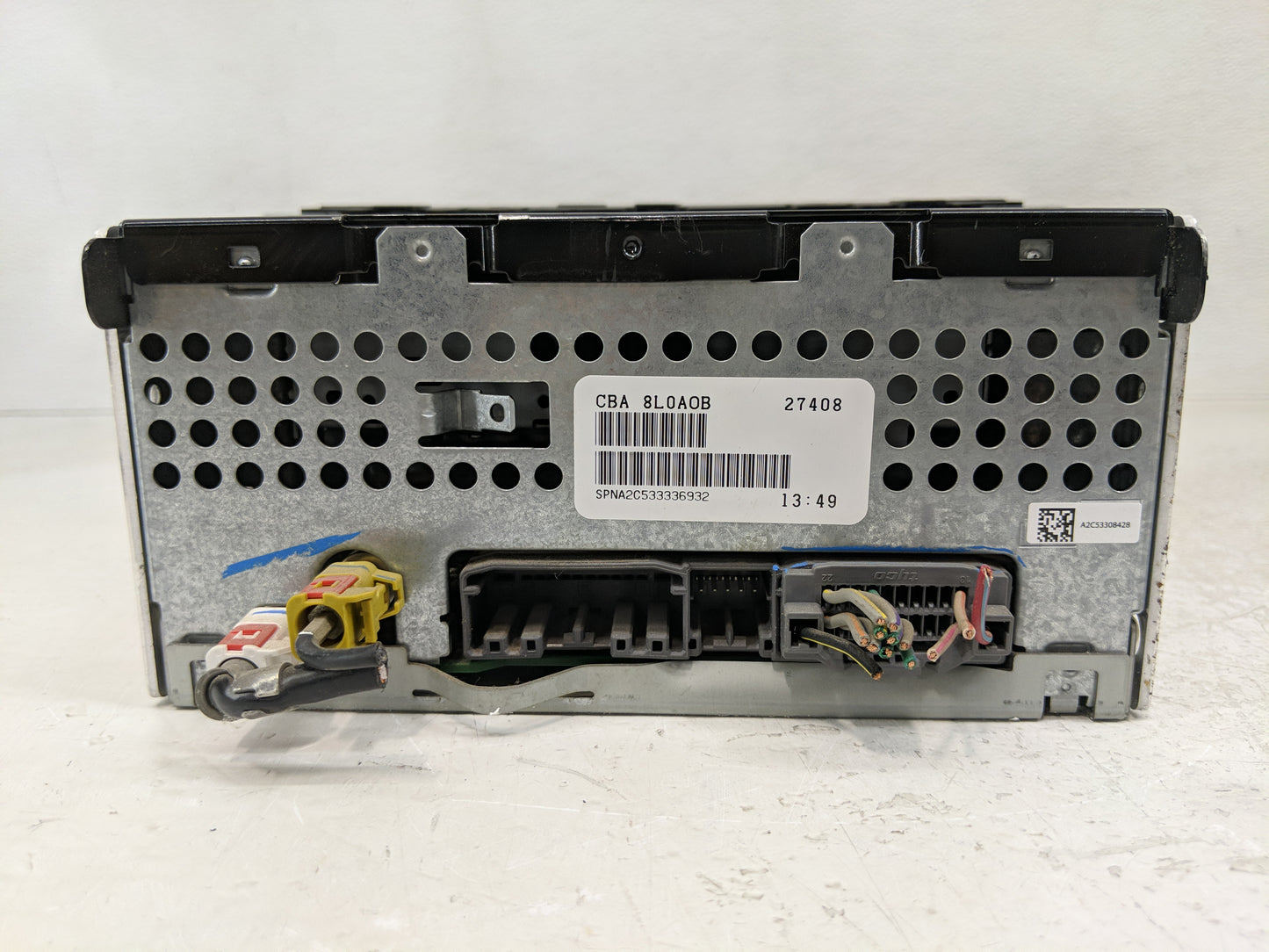 2008-2009 Dodge Caliber Radio AM FM Cd Player Receiver Replacement P/N:P68021161AD Fits Fits 2007 2008 2009 OEM Used Auto Pa
