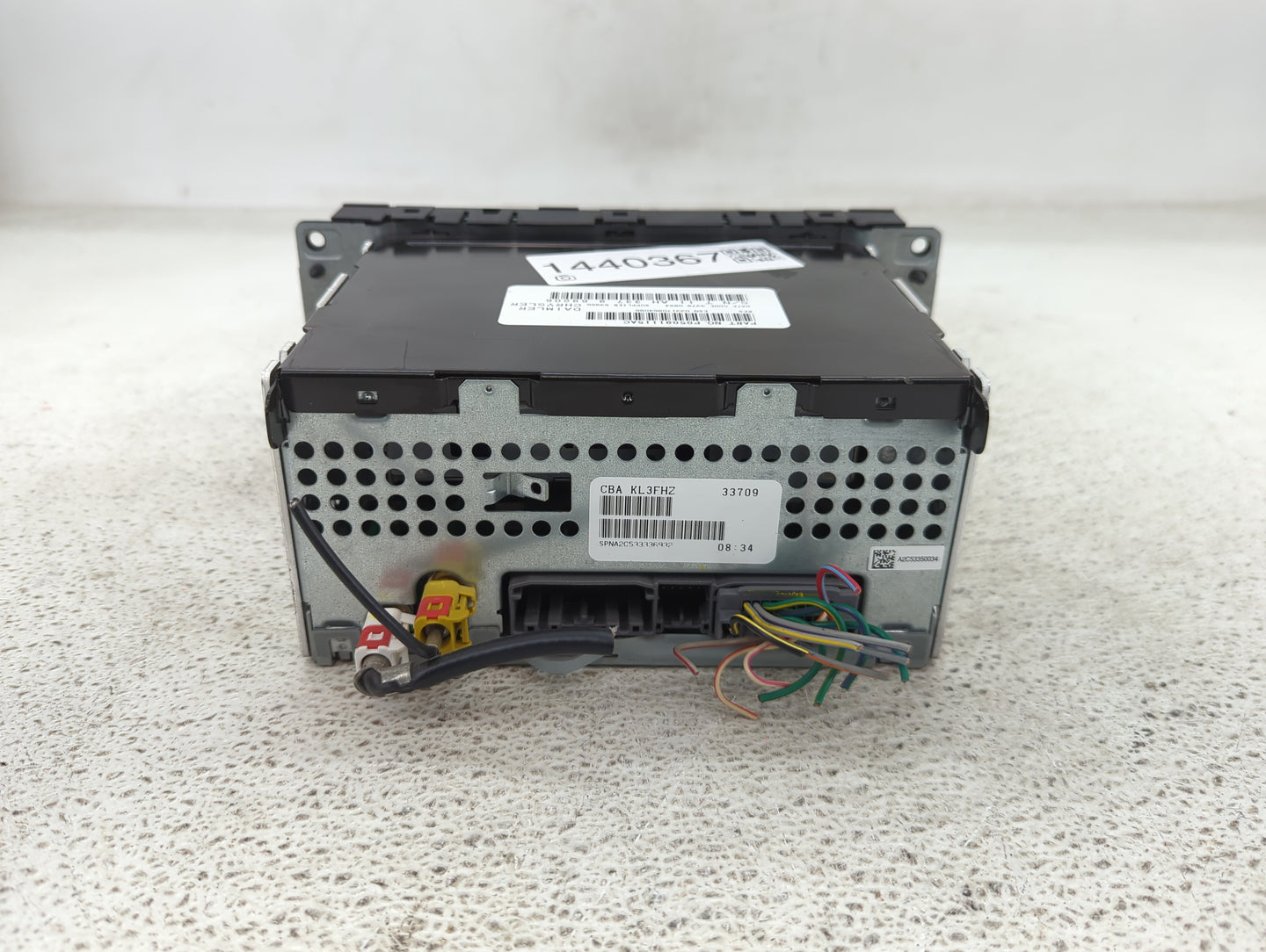 2010 Dodge Caliber Radio AM FM Cd Player Receiver Replacement P/N:P05091115AC P68021161AD Fits OEM Used Auto Parts - Oemused
