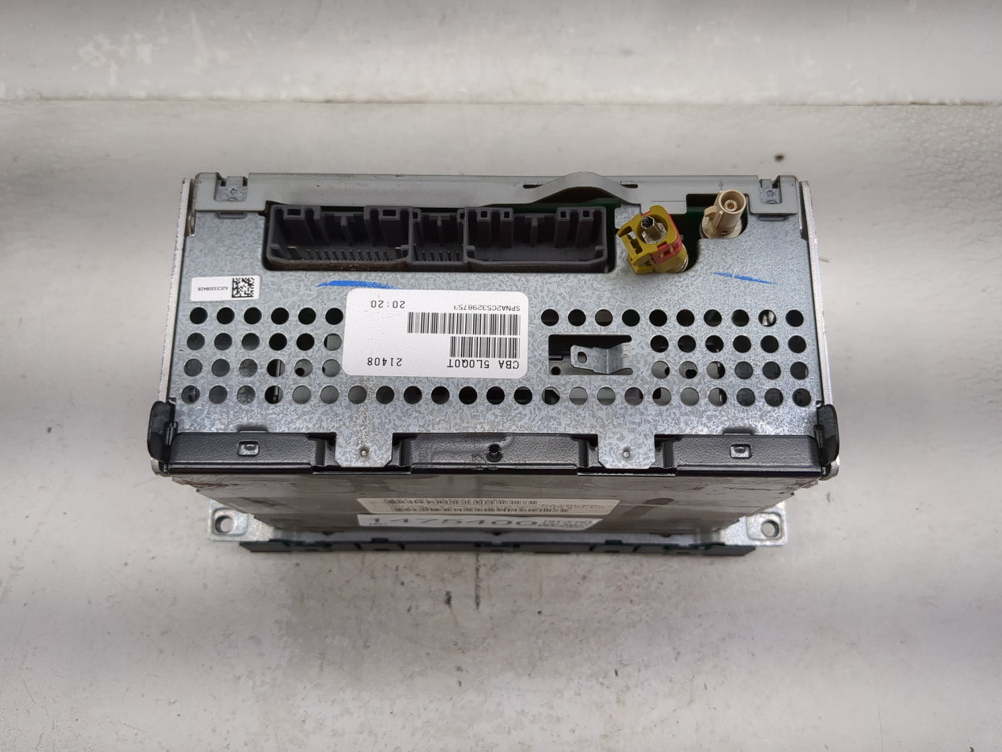 2008-2009 Dodge Caliber Radio AM FM Cd Player Receiver Replacement P/N:P68021161AC Fits Fits 2008 2009 2010 OEM Used Auto Pa