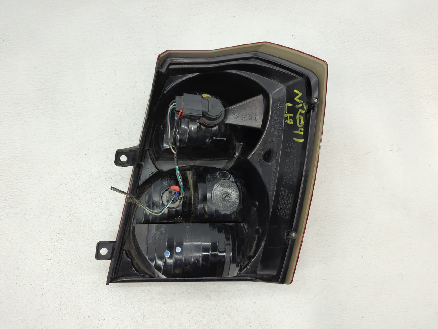 2008-2012 Dodge Caliber Tail Light Assembly Driver Left OEM P/N:320077 5160361 AA, 5303881 AH Fits Fits 2008 2009 2010 2011 