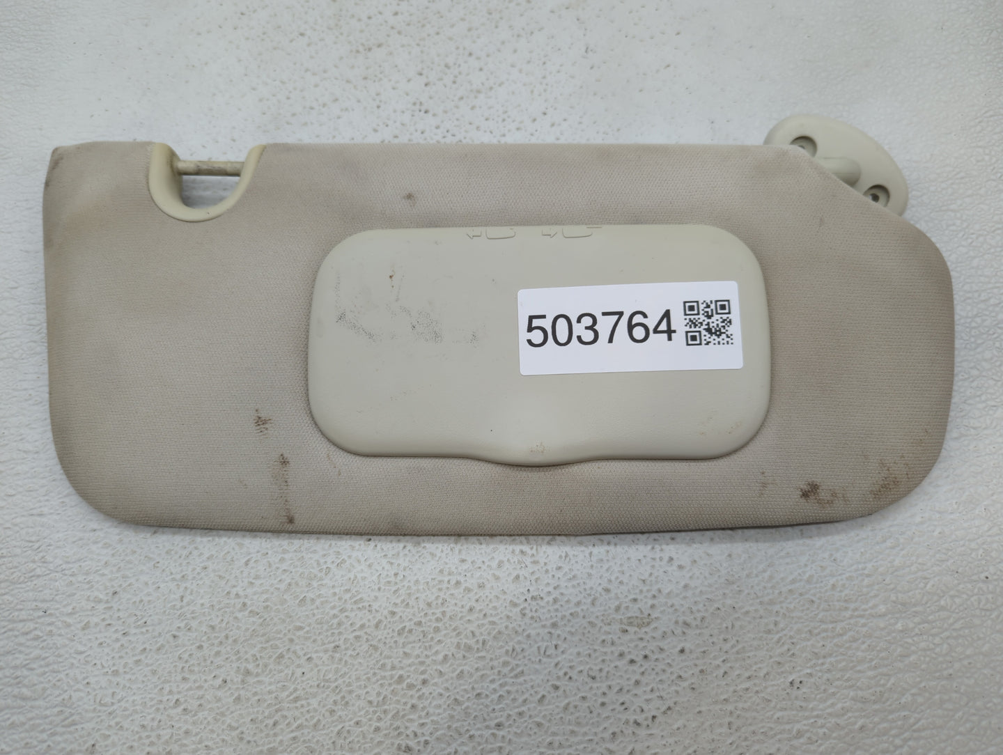 2009-2012 Dodge Caliber Sun Visor Shade Replacement Passenger Right Mirror Fits Fits 2009 2010 2011 2012 OEM Used Auto Parts