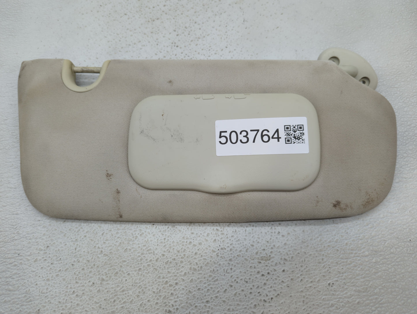 2009-2012 Dodge Caliber Sun Visor Shade Replacement Passenger Right Mirror Fits Fits 2009 2010 2011 2012 OEM Used Auto Parts