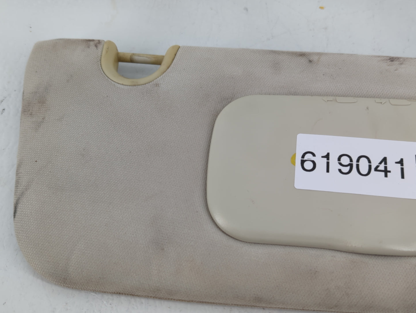 2009-2012 Dodge Caliber Sun Visor Shade Replacement Passenger Right Mirror Fits Fits 2009 2010 2011 2012 OEM Used Auto Parts