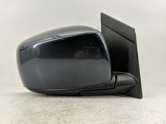 Dodge Caravan Passenger Right Side View Manual Door Mirror Navy Blue - Oemusedautoparts1.com