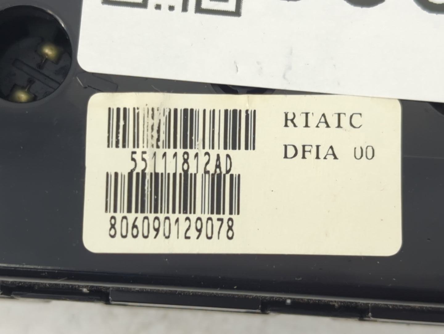 2009 Dodge Caravan Climate Control Module Temperature AC/Heater Replacement P/N:55111812AD Fits Fits 2008 2010 2011 OEM Used