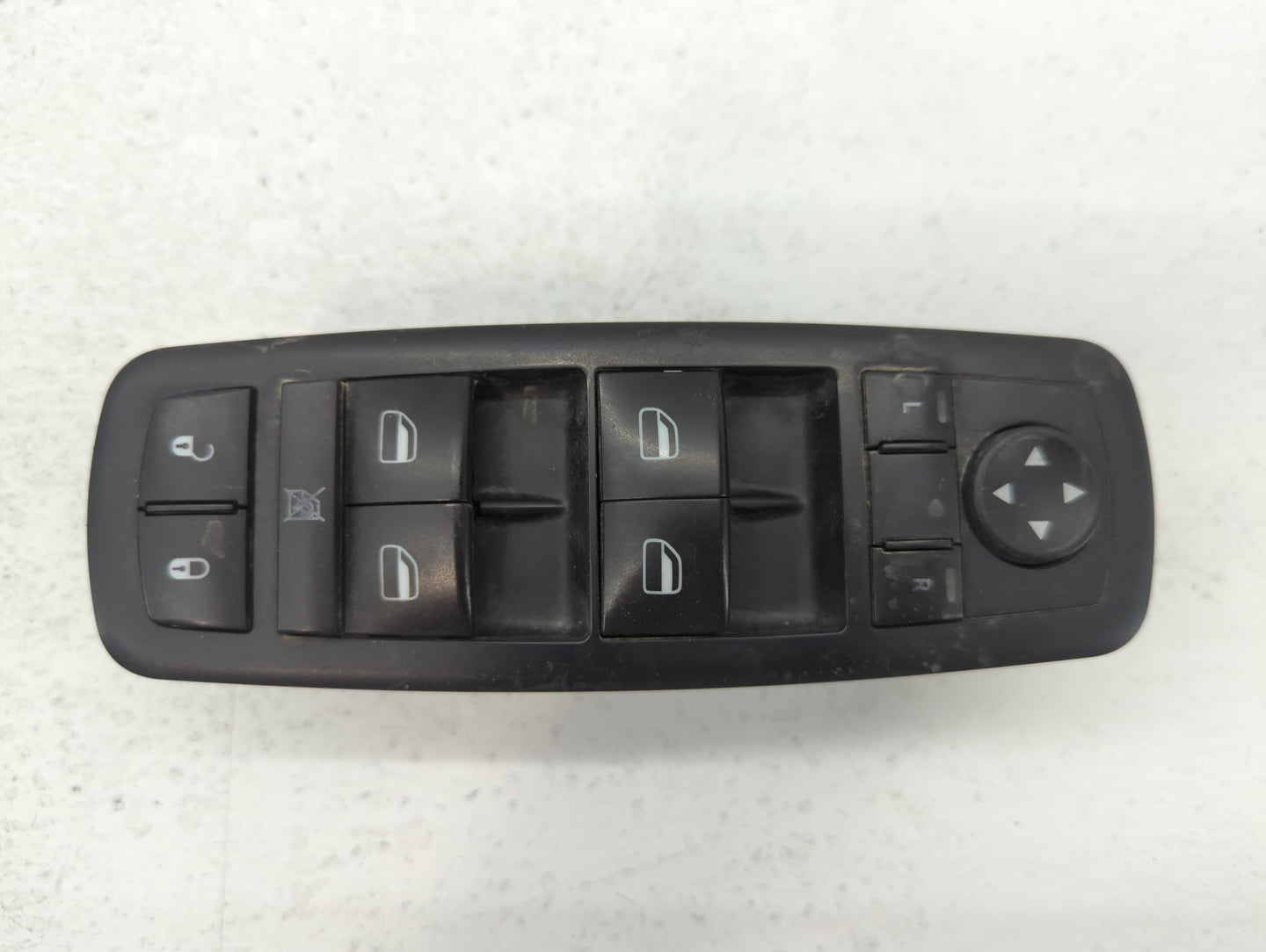 2009 Dodge Caravan Master Power Window Switch Replacement Driver Side Left P/N:04602535AF Fits Fits 2008 2010 2011 OEM Used 