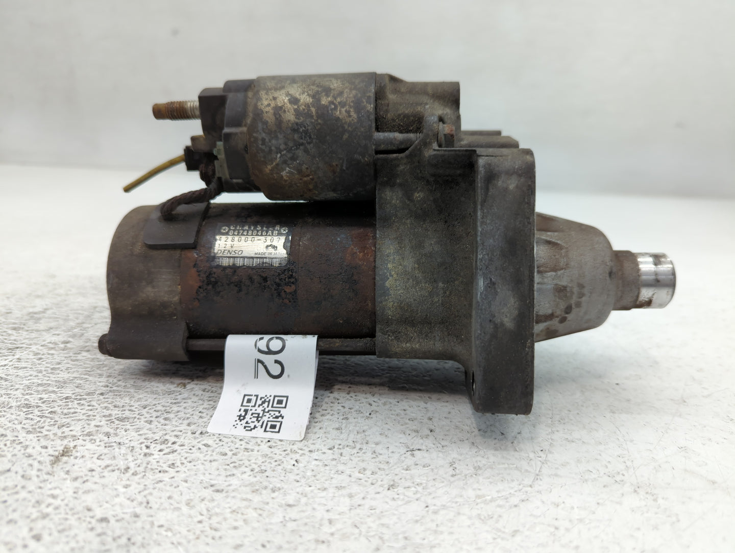 2006-2007 Dodge Caravan Car Starter Motor Solenoid OEM P/N:428000-307 04748046AB Fits Fits 2006 2007 2008 2009 2010 OEM Used