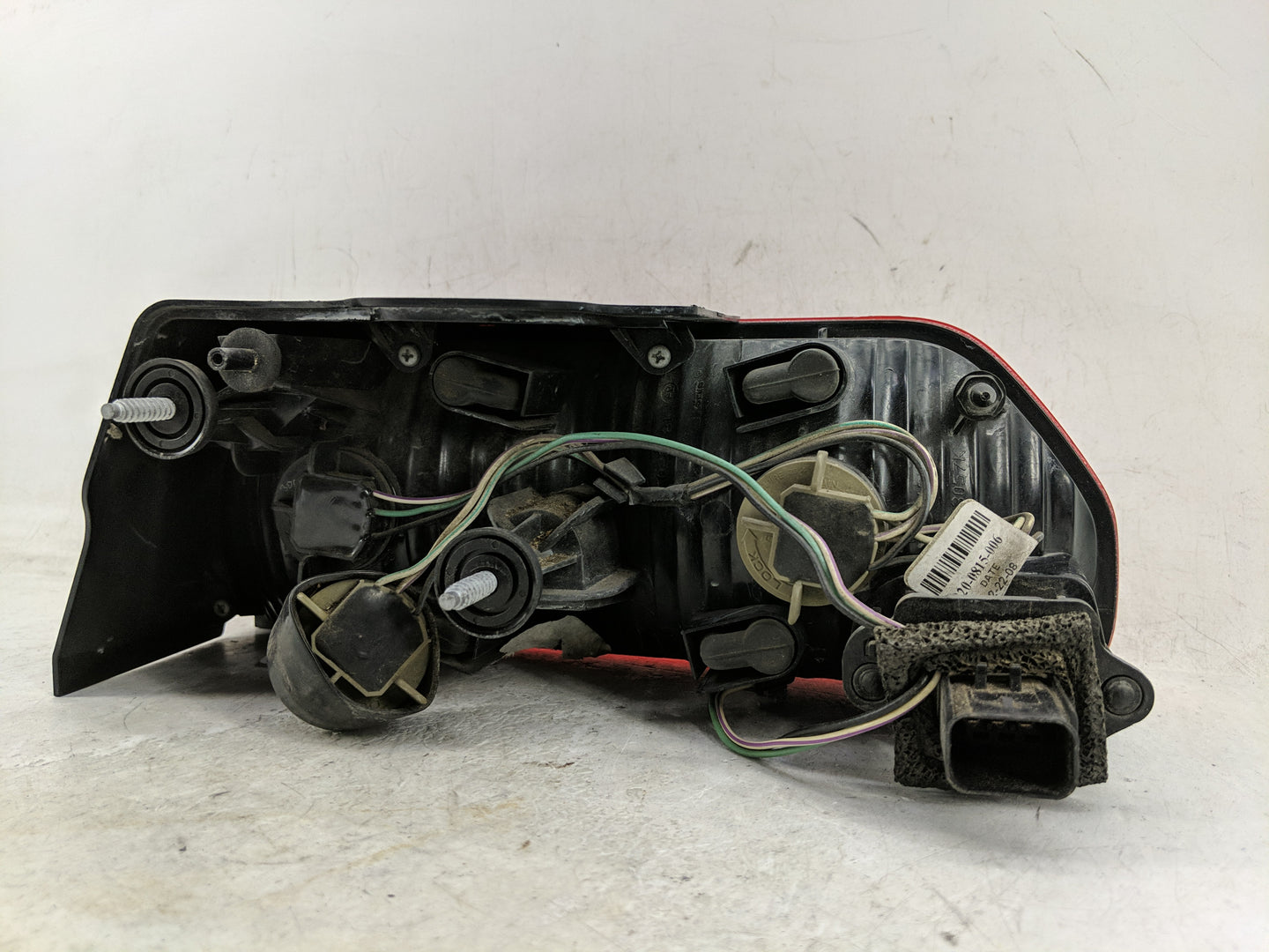2008-2014 Dodge Challenger Tail Light Assembly Driver Left OEM Fits Fits 2008 2009 2010 2011 2012 2013 2014 OEM Used Auto Pa
