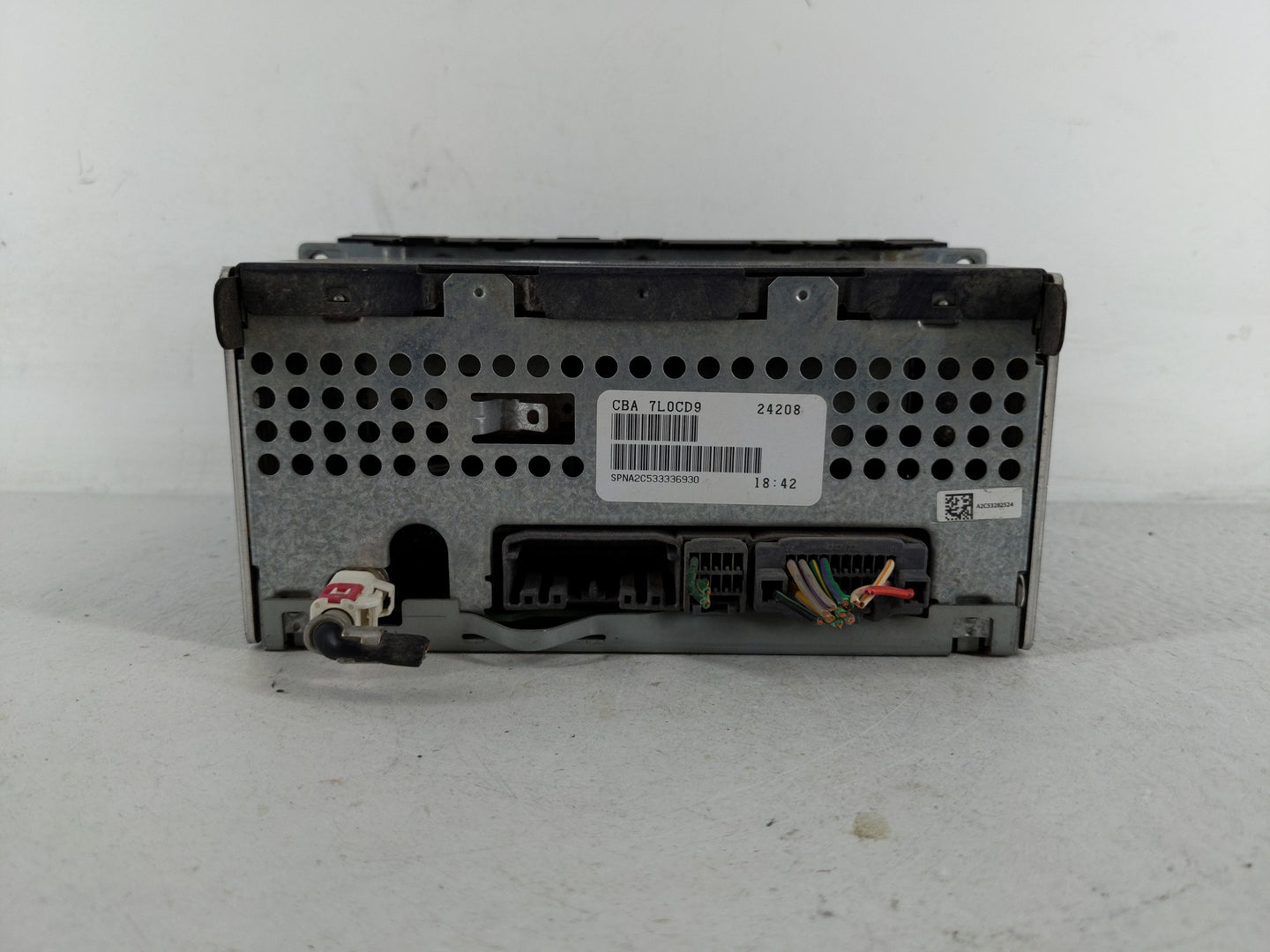 2008-2010 Dodge Charger Radio AM FM Cd Player Receiver Replacement P/N:P68021159AD Fits Fits 2008 2009 2010 OEM Used Auto Pa