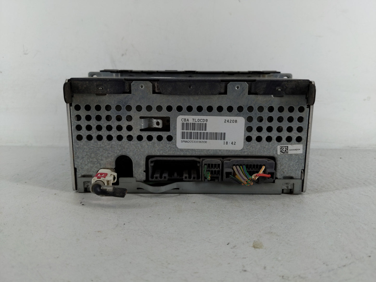 2008-2010 Dodge Charger Radio AM FM Cd Player Receiver Replacement P/N:P68021159AD Fits Fits 2008 2009 2010 OEM Used Auto Pa