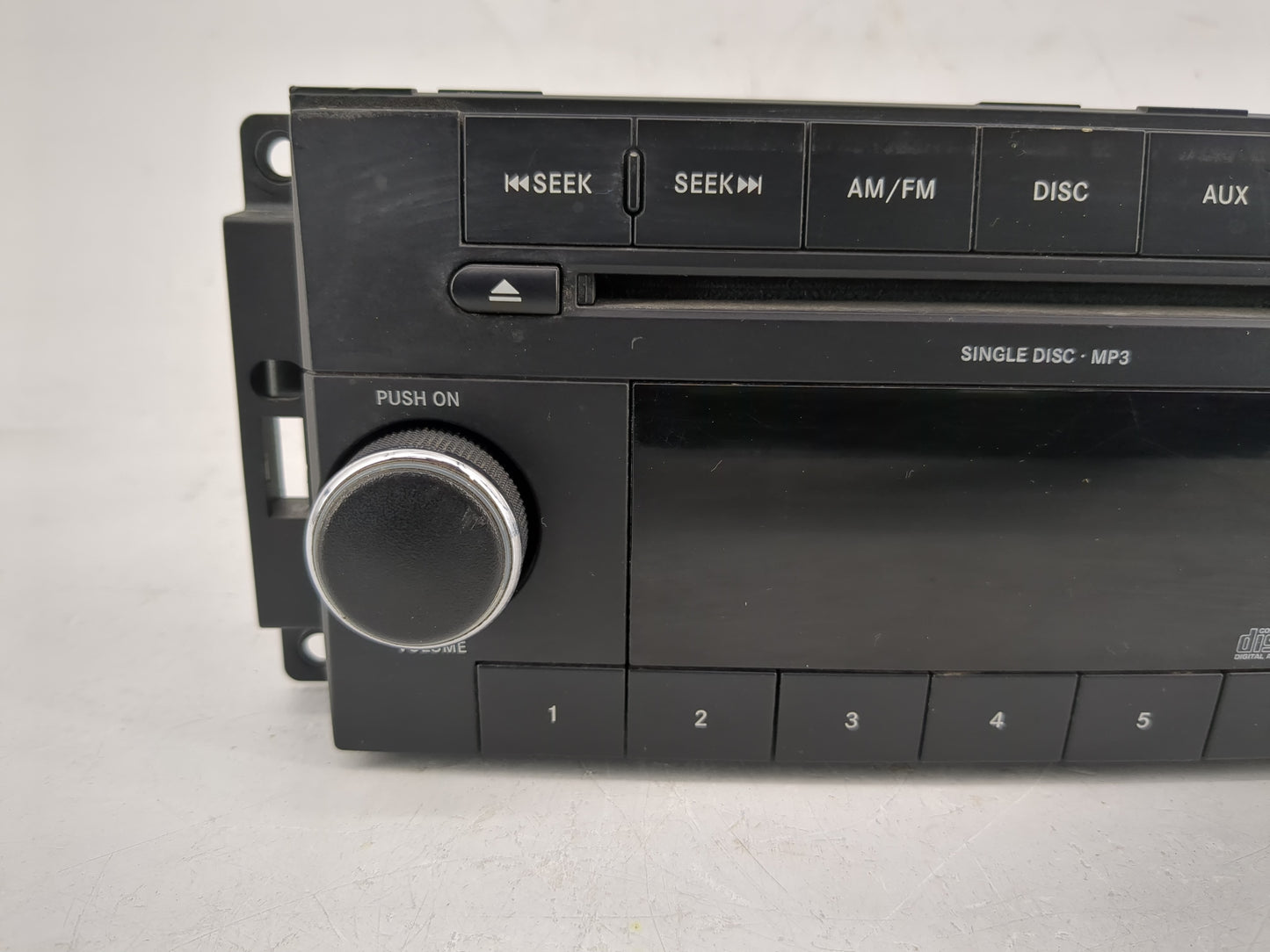 2008-2010 Dodge Charger Radio AM FM Cd Player Receiver Replacement P/N:P68021159AC Fits Fits 2008 2009 2010 OEM Used Auto Pa