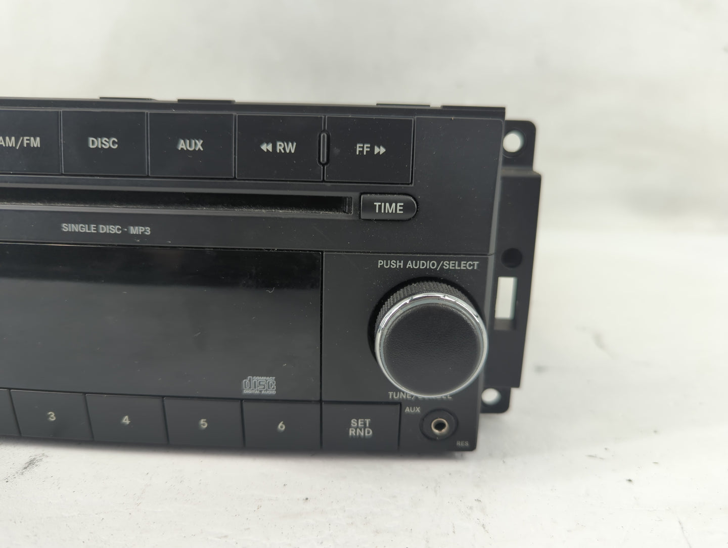 2008-2010 Dodge Charger Radio AM FM Cd Player Receiver Replacement P/N:P68021159AC Fits Fits 2008 2009 2010 OEM Used Auto Pa