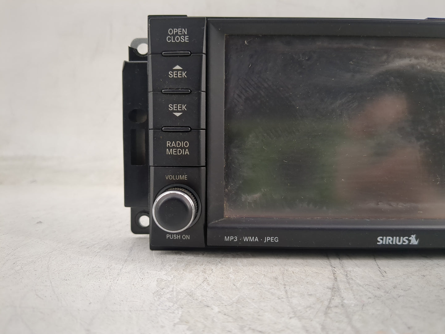2008-2010 Dodge Charger Radio AM FM Cd Player Receiver Replacement P/N:P05064737AC Fits Fits 2008 2009 2010 OEM Used Auto Pa