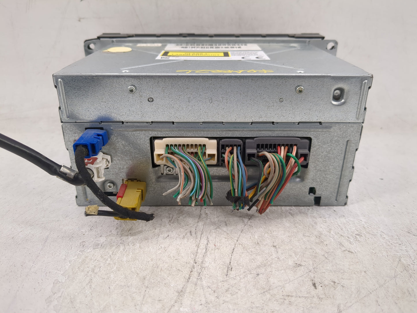 2008-2010 Dodge Charger Radio AM FM Cd Player Receiver Replacement P/N:P05064737AC Fits Fits 2008 2009 2010 OEM Used Auto Pa