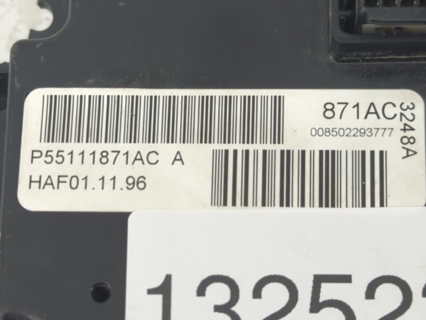 2008-2010 Dodge Charger Climate Control Module Temperature AC/Heater Replacement P/N:P55111871AC Fits Fits 2008 2009 2010 OE