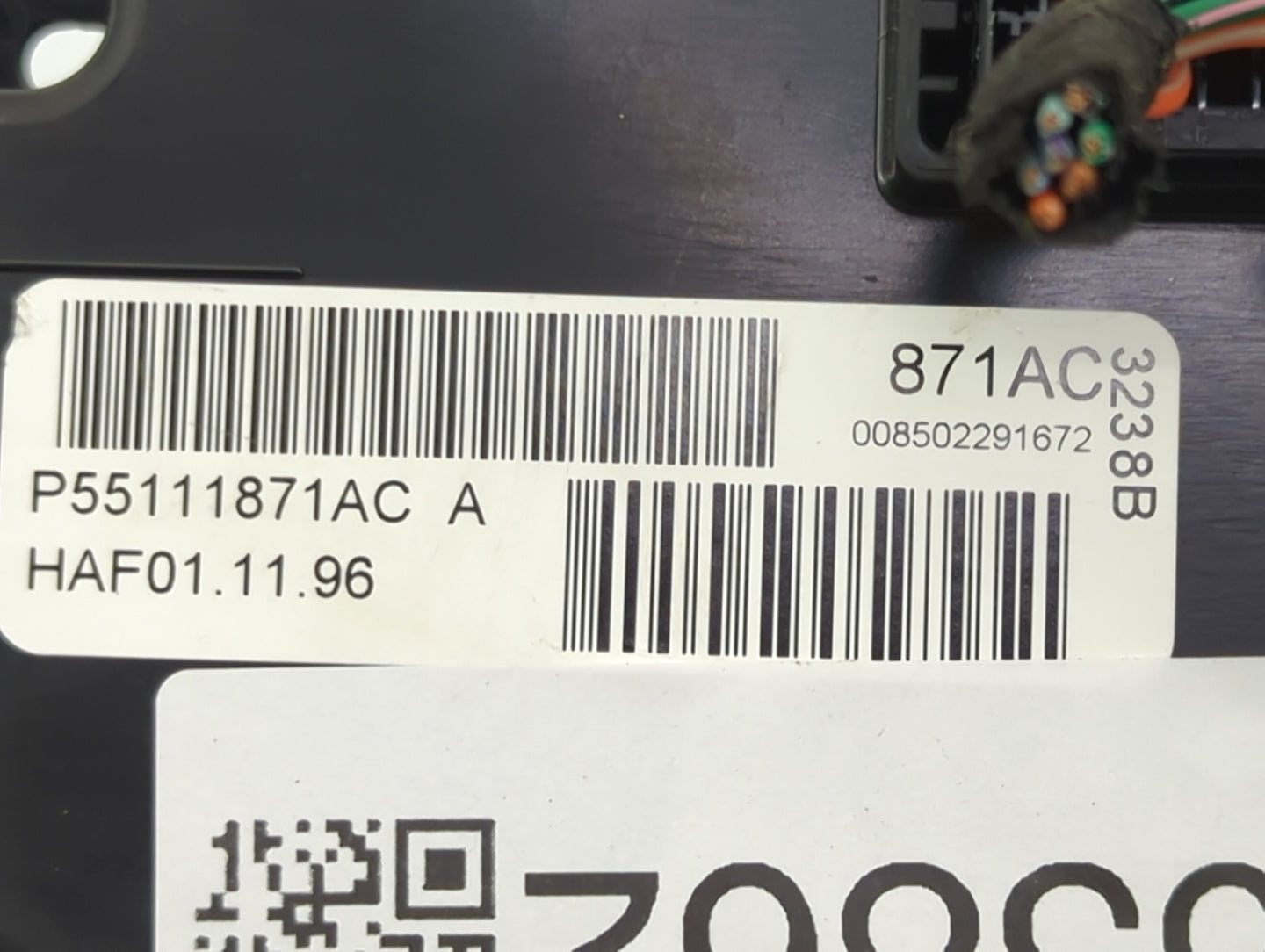 2008-2010 Dodge Charger Climate Control Module Temperature AC/Heater Replacement P/N:P55111871AC Fits Fits 2008 2009 2010 OE