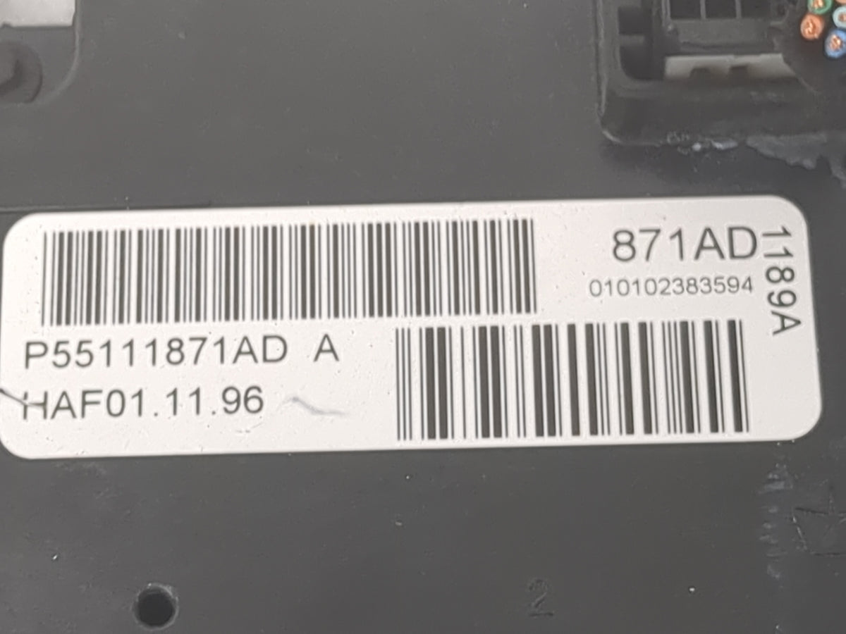 2008-2010 Dodge Charger Climate Control Module Temperature AC/Heater Replacement P/N:P55111871AD 55111871AD Fits OEM Used Au