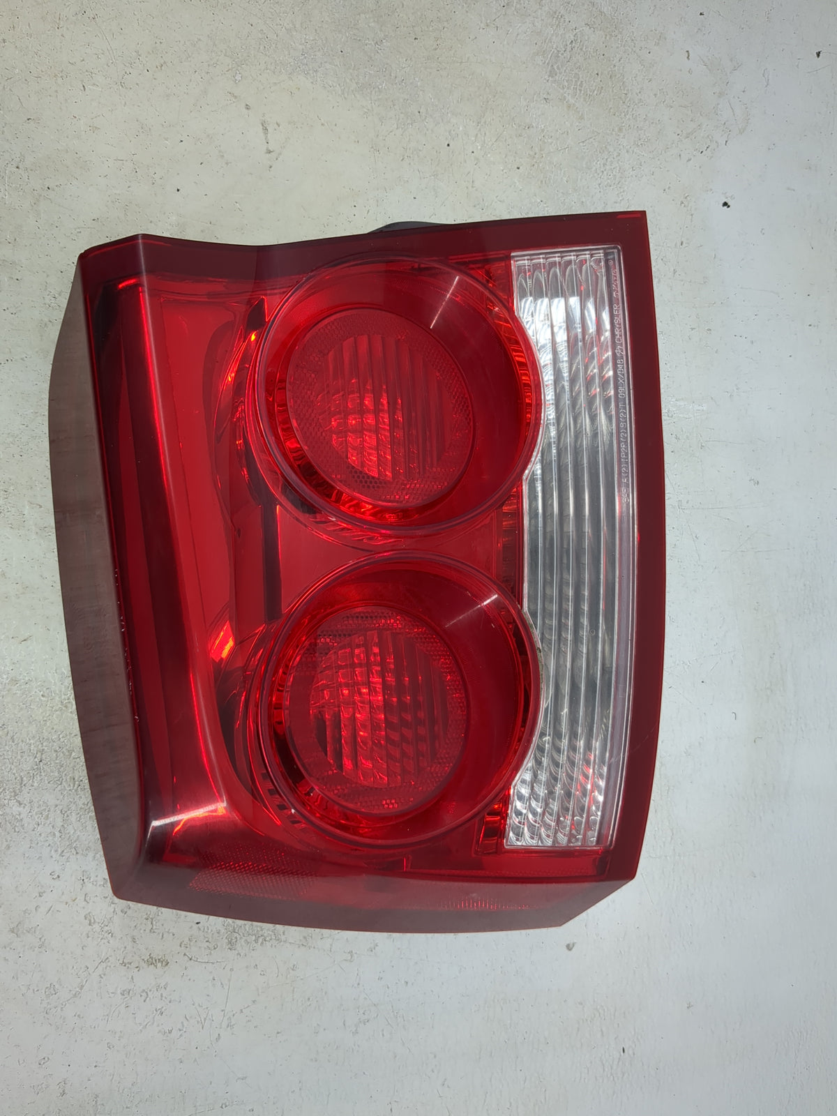 2009-2010 Dodge Charger Tail Light Assembly Driver Left OEM P/N:04806449AC Fits Fits 2009 2010 OEM Used Auto Parts - Oemused
