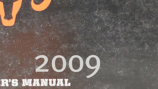 2009 Dodge Charger Owners Manual Book Guide OEM Used Auto Parts