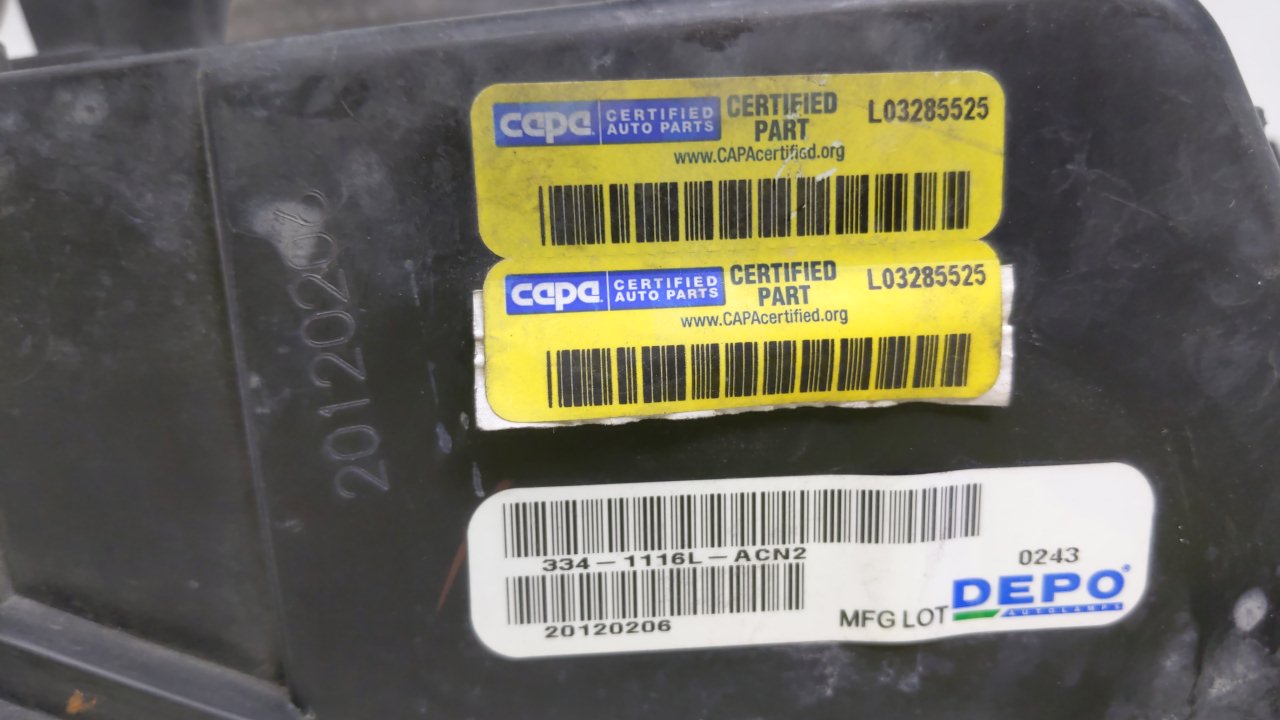 2008-2010 Dodge Charger Driver Left Oem Head Light Headlight Lamp - Oemusedautoparts1.com