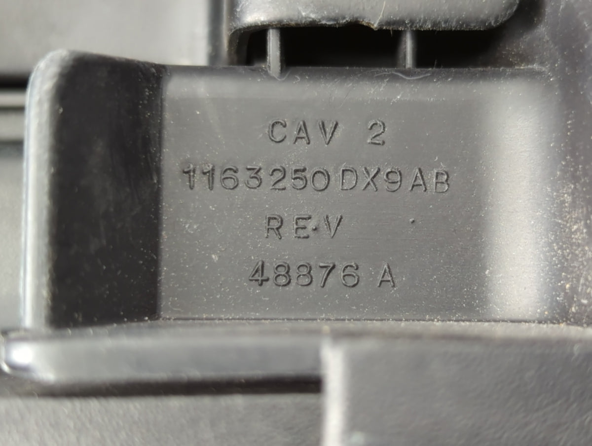 2008-2010 Dodge Charger Center Console Armrest Cover Lid Black - Oemusedautoparts1.com