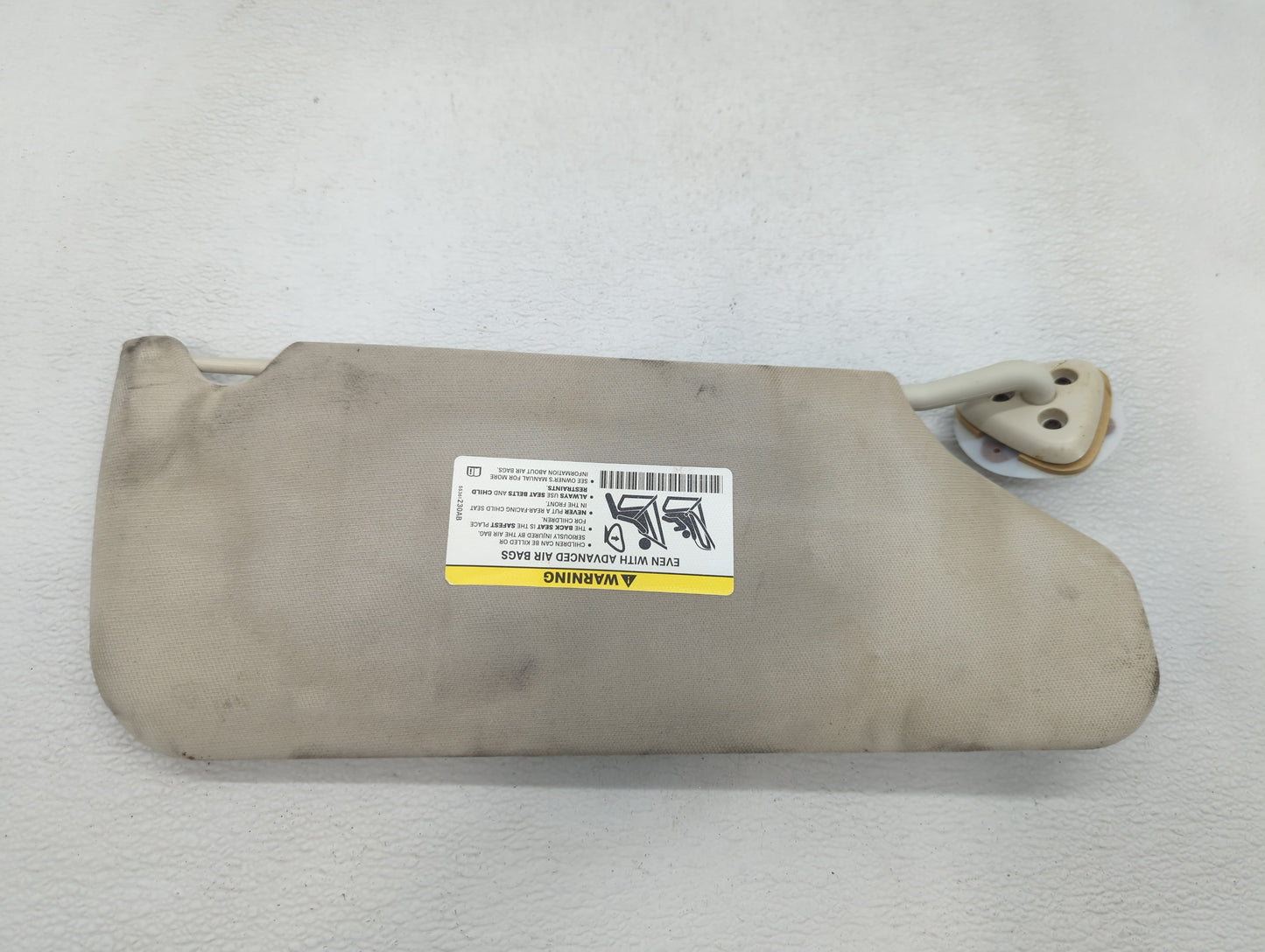2008-2010 Dodge Charger Sun Visor Shade Replacement Driver Left Mirror Fits Fits 2008 2009 2010 OEM Used Auto Parts - Oemuse