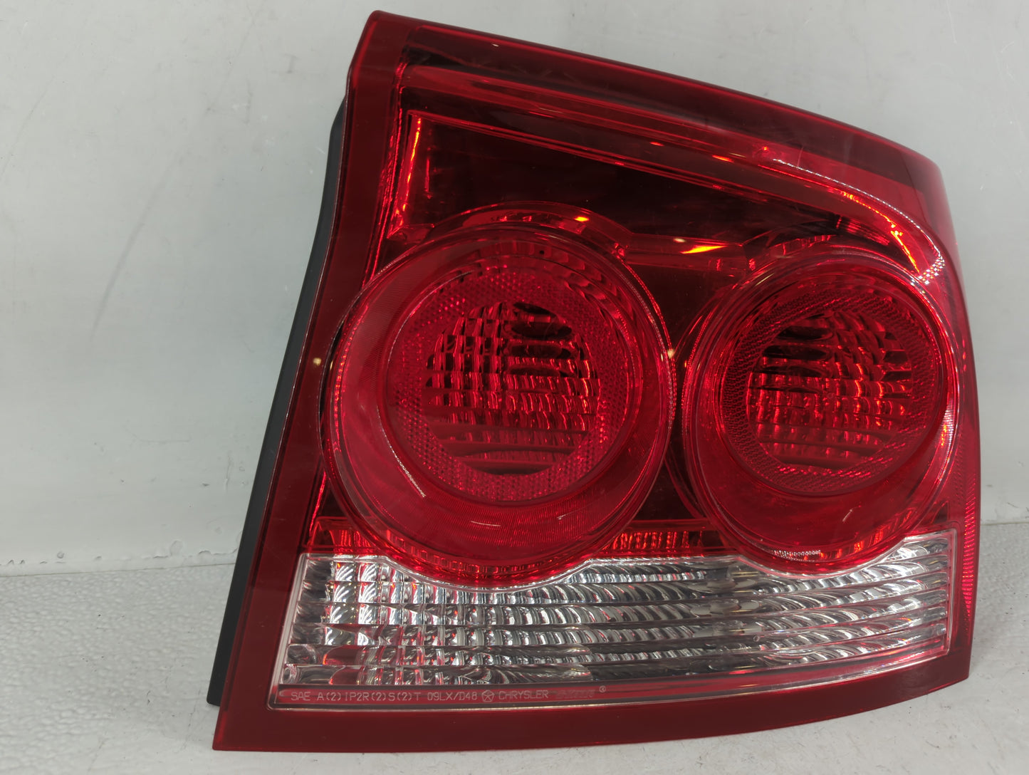 2009-2010 Dodge Charger Tail Light Assembly Passenger Right OEM P/N:04806448AC Fits Fits 2009 2010 OEM Used Auto Parts - Oem