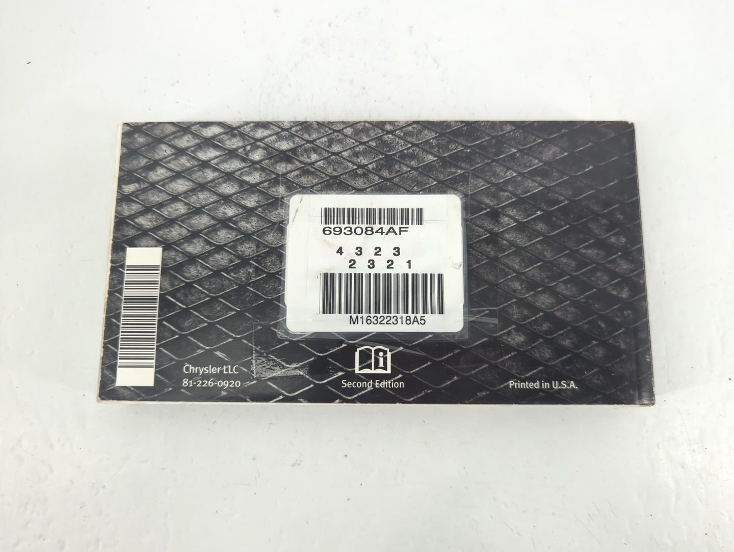 2009 Dodge Charger Owners Manual Book Guide P/N:81-226-0920 OEM Used Auto Parts - Oemusedautoparts1.com