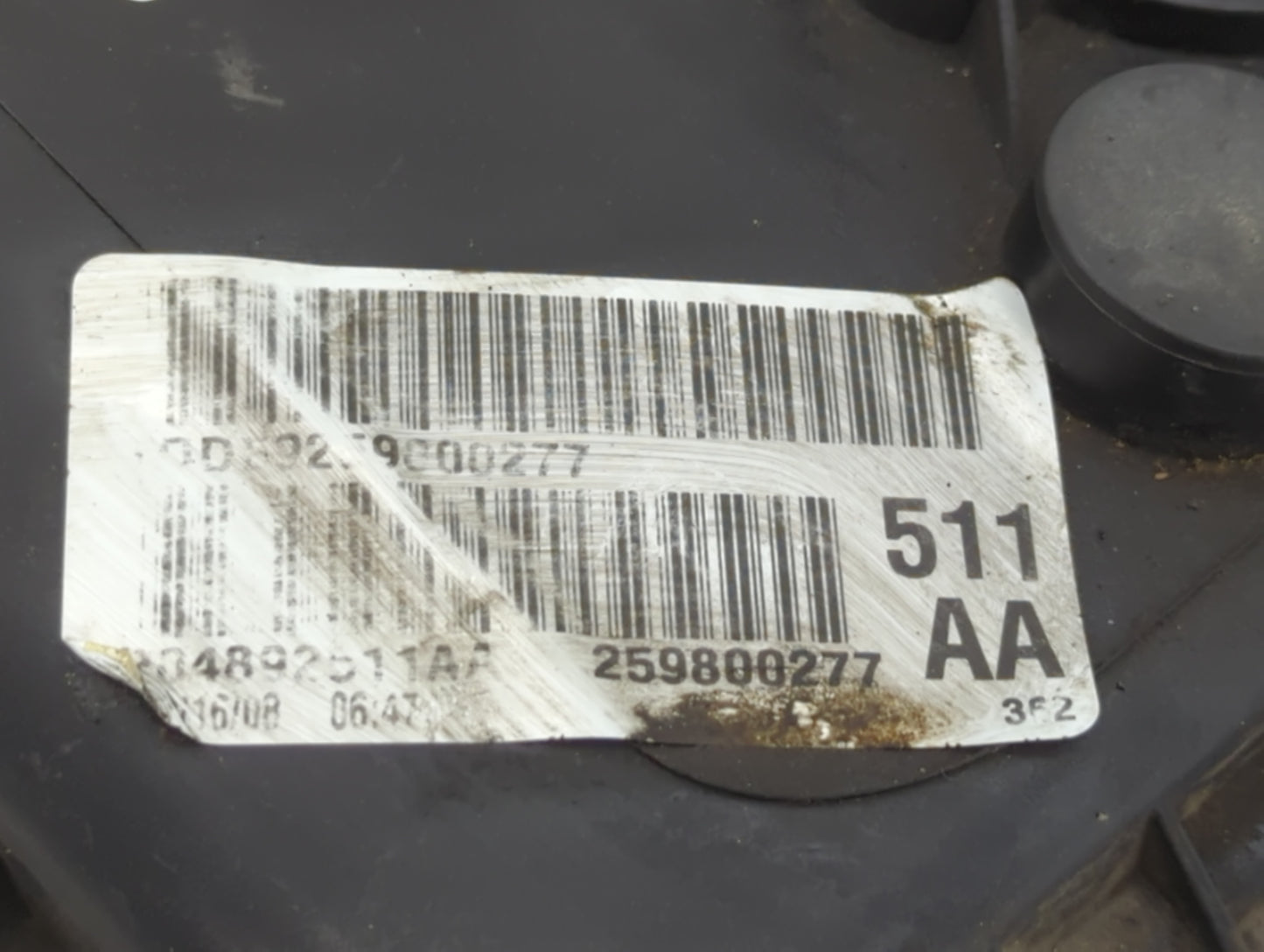 2009 Dodge Charger Driver Left Cylinder Head Valve Cover P/N:259800277 Fits OEM Used Auto Parts - Oemusedautoparts1.com
