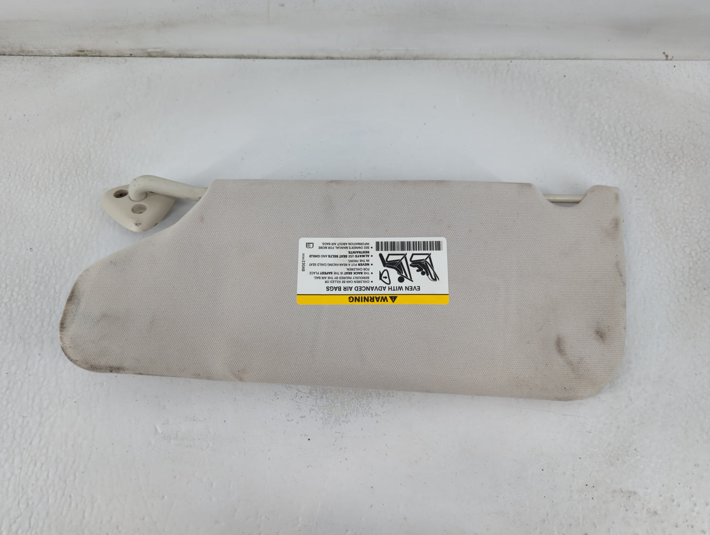 2008-2010 Dodge Charger Sun Visor Shade Replacement Driver Left Mirror Fits Fits 2008 2009 2010 OEM Used Auto Parts - Oemuse