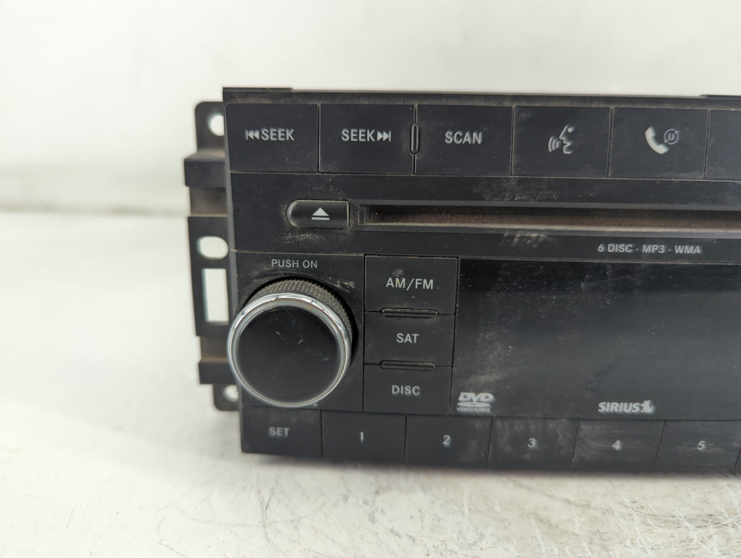 2009 Dodge Durango Radio AM FM Cd Player Receiver Replacement P/N:05064933AC Fits Fits 2008 2010 OEM Used Auto Parts - Oemus