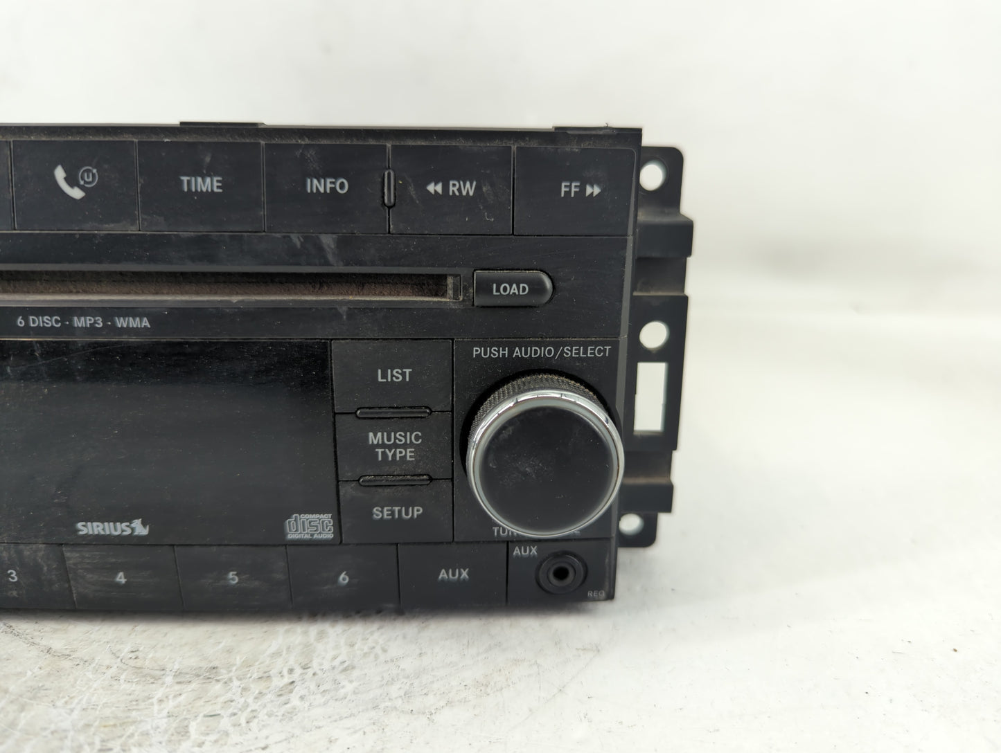 2009 Dodge Durango Radio AM FM Cd Player Receiver Replacement P/N:05064933AC Fits Fits 2008 2010 OEM Used Auto Parts - Oemus
