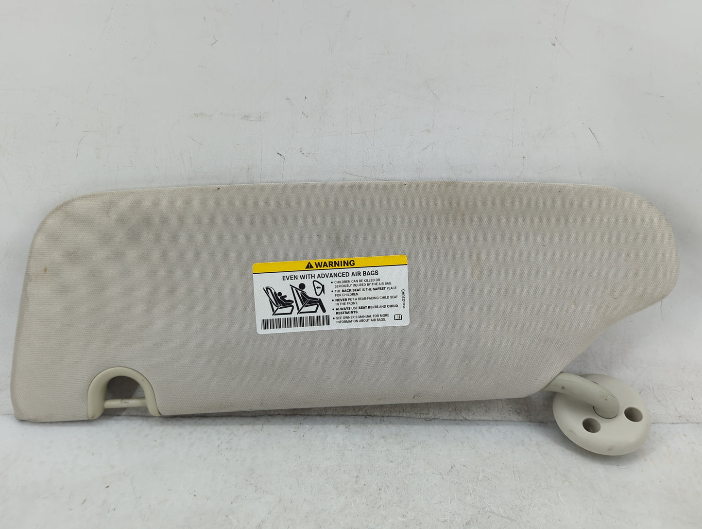 2008-2010 Dodge Grand Caravan Sun Visor Shade Replacement Passenger Right Mirror Fits Fits 2008 2009 2010 OEM Used Auto Part