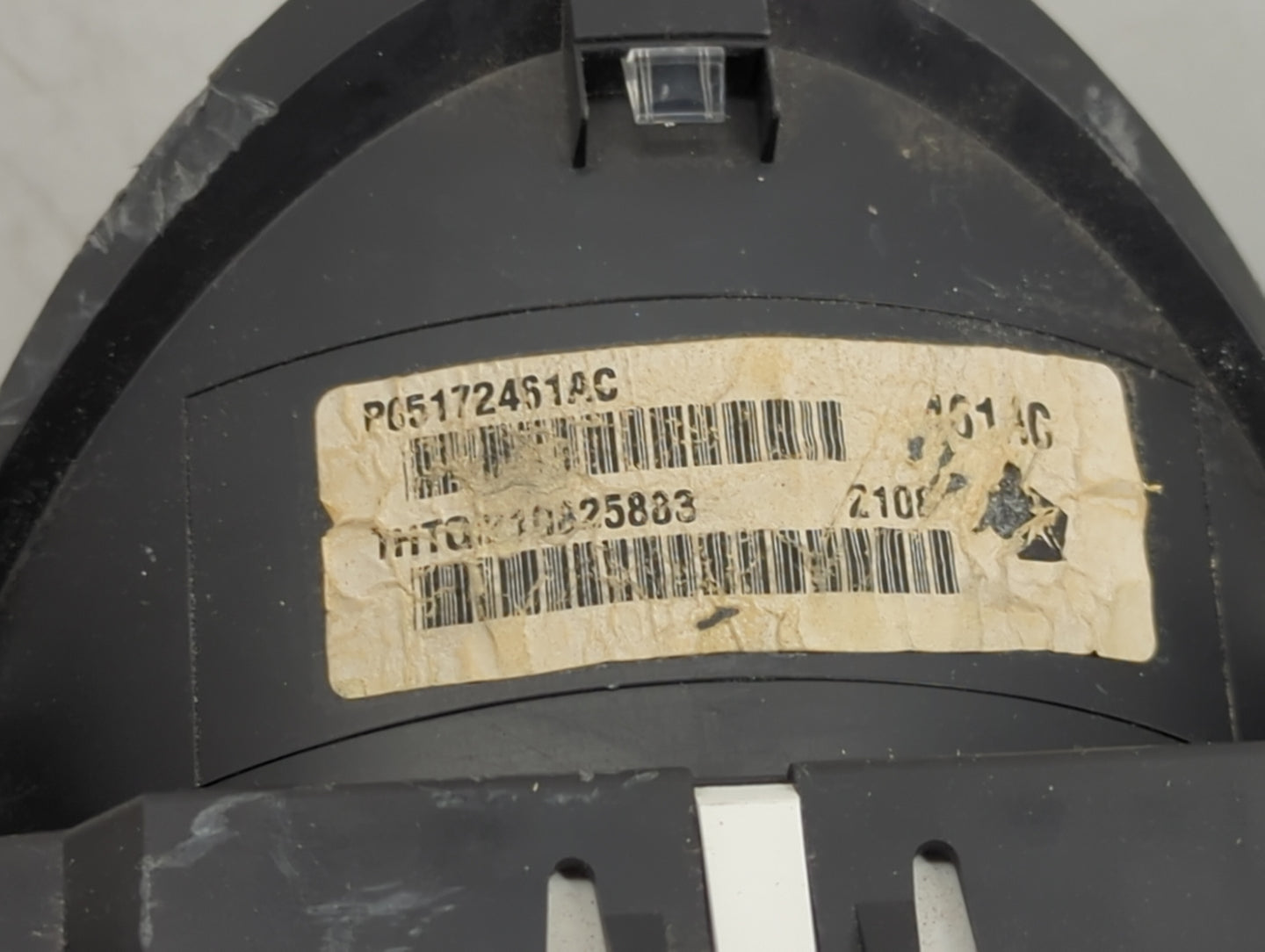 2009 Dodge Grand Caravan Instrument Cluster Speedometer Gauges P/N:P05172461AC Fits OEM Used Auto Parts - Oemusedautoparts1.