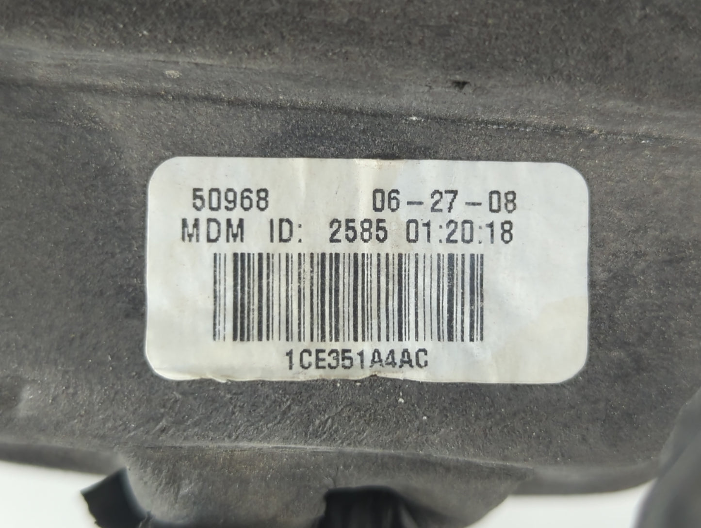 2009 Dodge Journey Driver Side View Mirror - Left Door Mirror OEM Used - Oemusedautoparts1.com