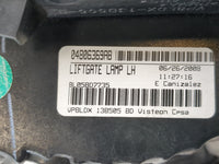 2009 Dodge Journey Tail Light Assembly Driver Left OEM P/N:04806369AB Fits OEM Used Auto Parts - Oemusedautoparts1.com