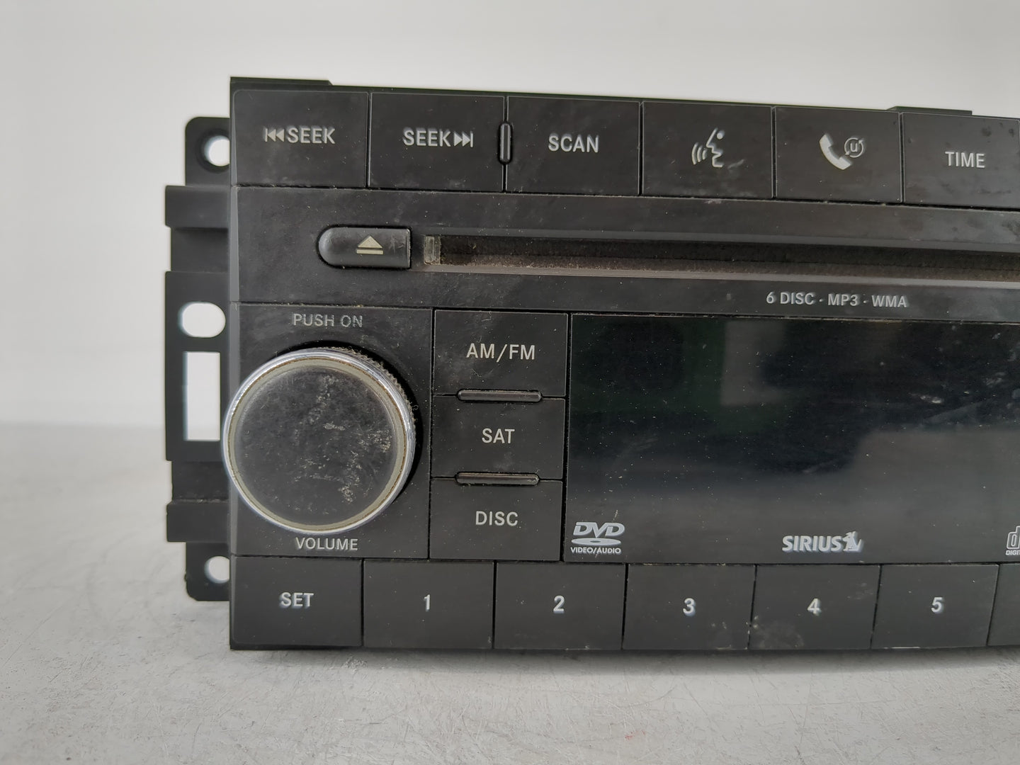 2009 Dodge Journey Radio AM FM Cd Player Receiver Replacement P/N:05064920AG Fits OEM Used Auto Parts - Oemusedautoparts1.co