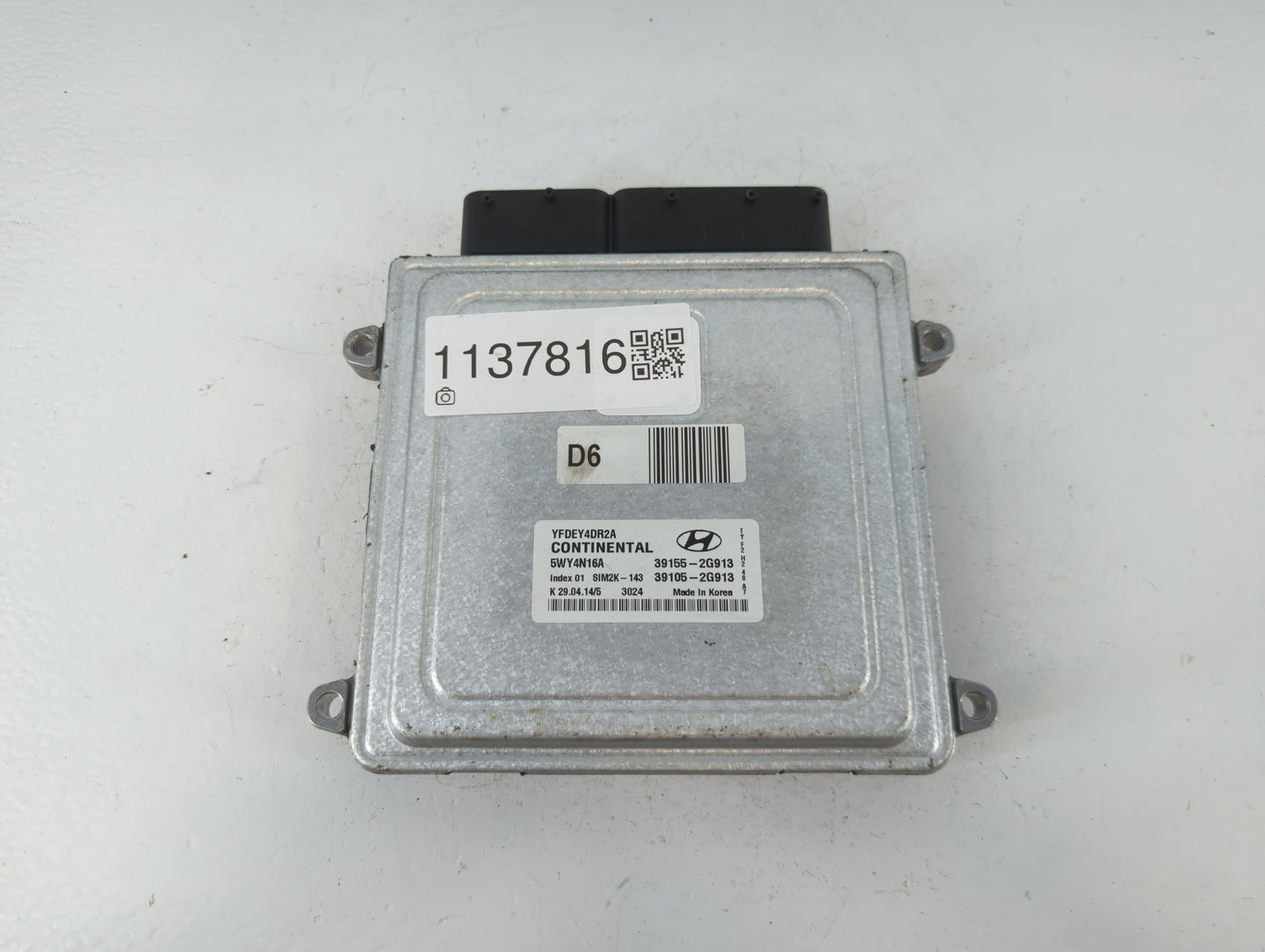 2009-2010 Dodge Journey PCM Engine Control Computer ECU ECM PCU OEM P/N:39105-2G913 39155-2G913 Fits Fits 2007 2008 2009 201