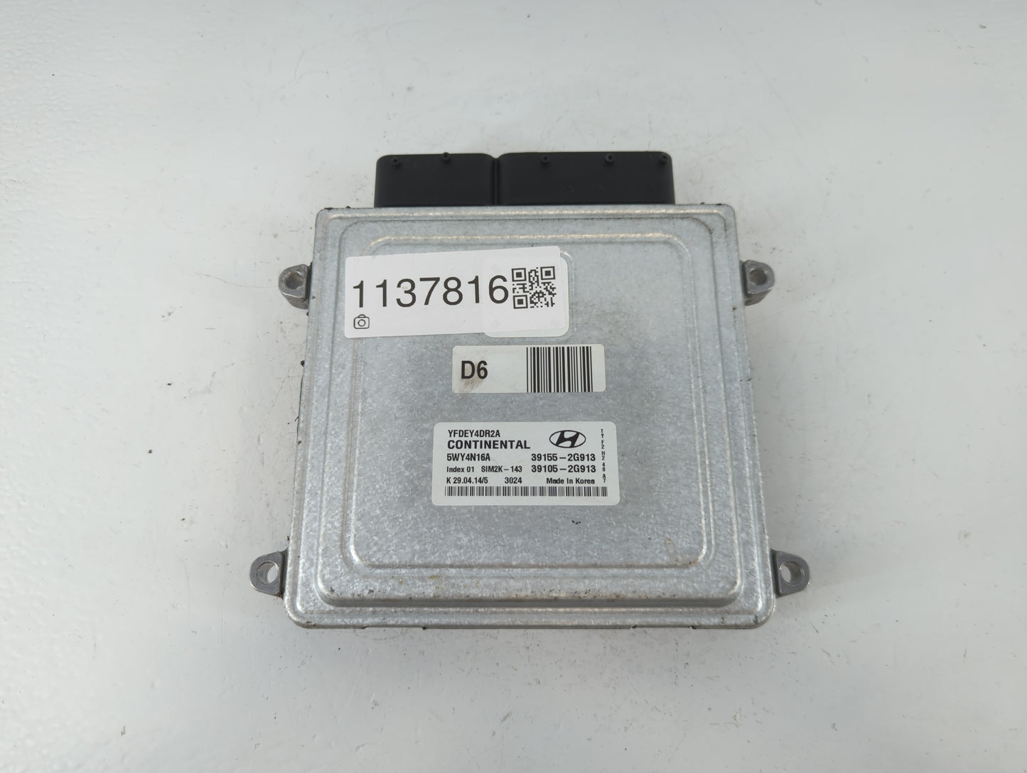 2009-2010 Dodge Journey PCM Engine Control Computer ECU ECM PCU OEM P/N:39105-2G913 39155-2G913 Fits Fits 2007 2008 2009 201