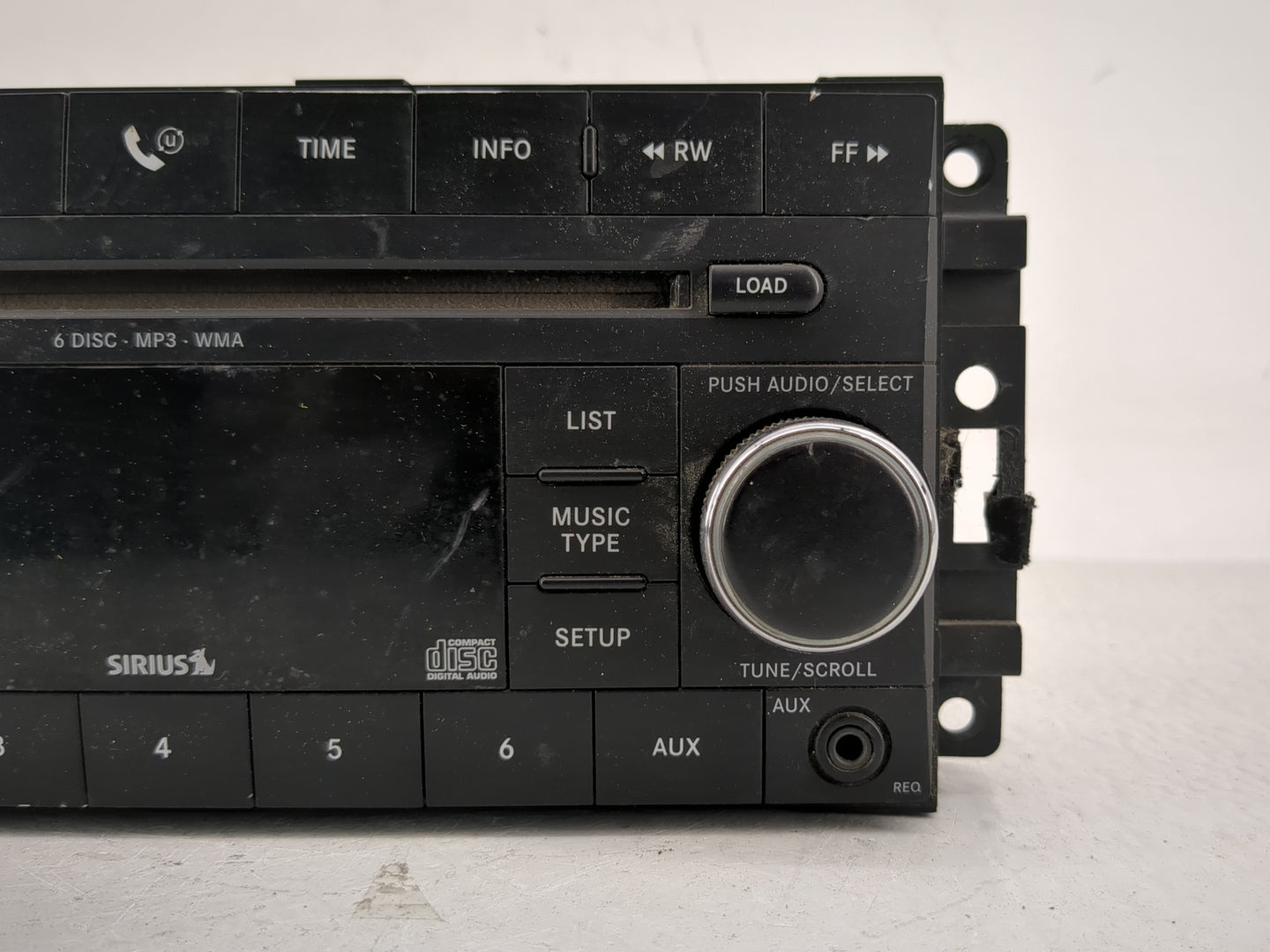 2009 Dodge Journey Radio AM FM Cd Player Receiver Replacement P/N:05064920AG Fits Fits 2010 2011 2012 2013 2014 OEM Used Aut