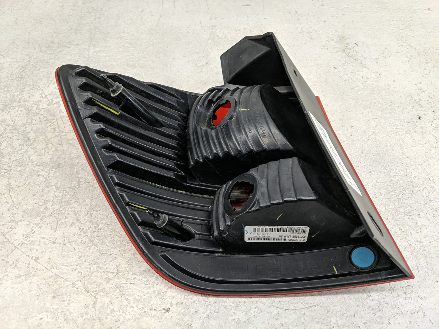 2009 Dodge Journey Tail Light Assembly Passenger Right OEM P/N:05116290AD Fits OEM Used Auto Parts - Oemusedautoparts1.com
