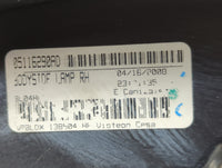 2009 Dodge Journey Tail Light Assembly Passenger Right OEM P/N:05116290AD Fits OEM Used Auto Parts - Oemusedautoparts1.com