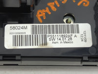 2009 Dodge Journey Climate Control Module Temperature AC/Heater Replacement P/N:P55111892AF P68018742AB Fits OEM Used Auto P
