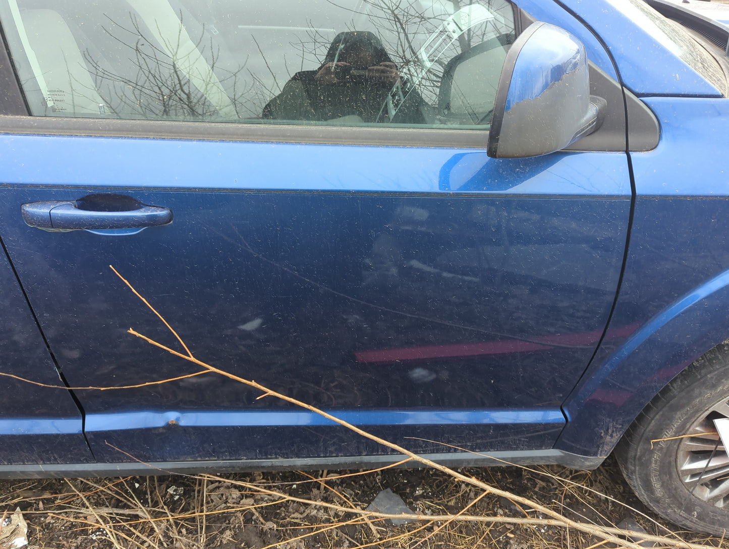 2009 Dodge Journey Passenger Front Door Oem - Oemusedautoparts1.com