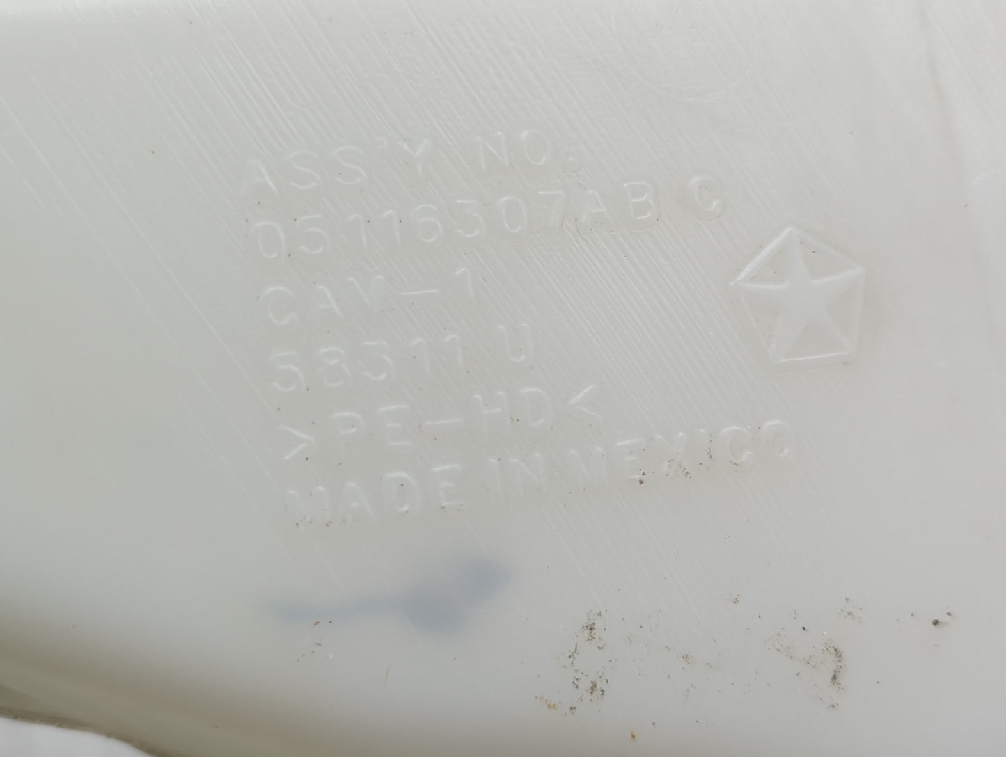 2009 Dodge Journey Windshield Washer Fluid Reservoir Bottle Oem - Oemusedautoparts1.com