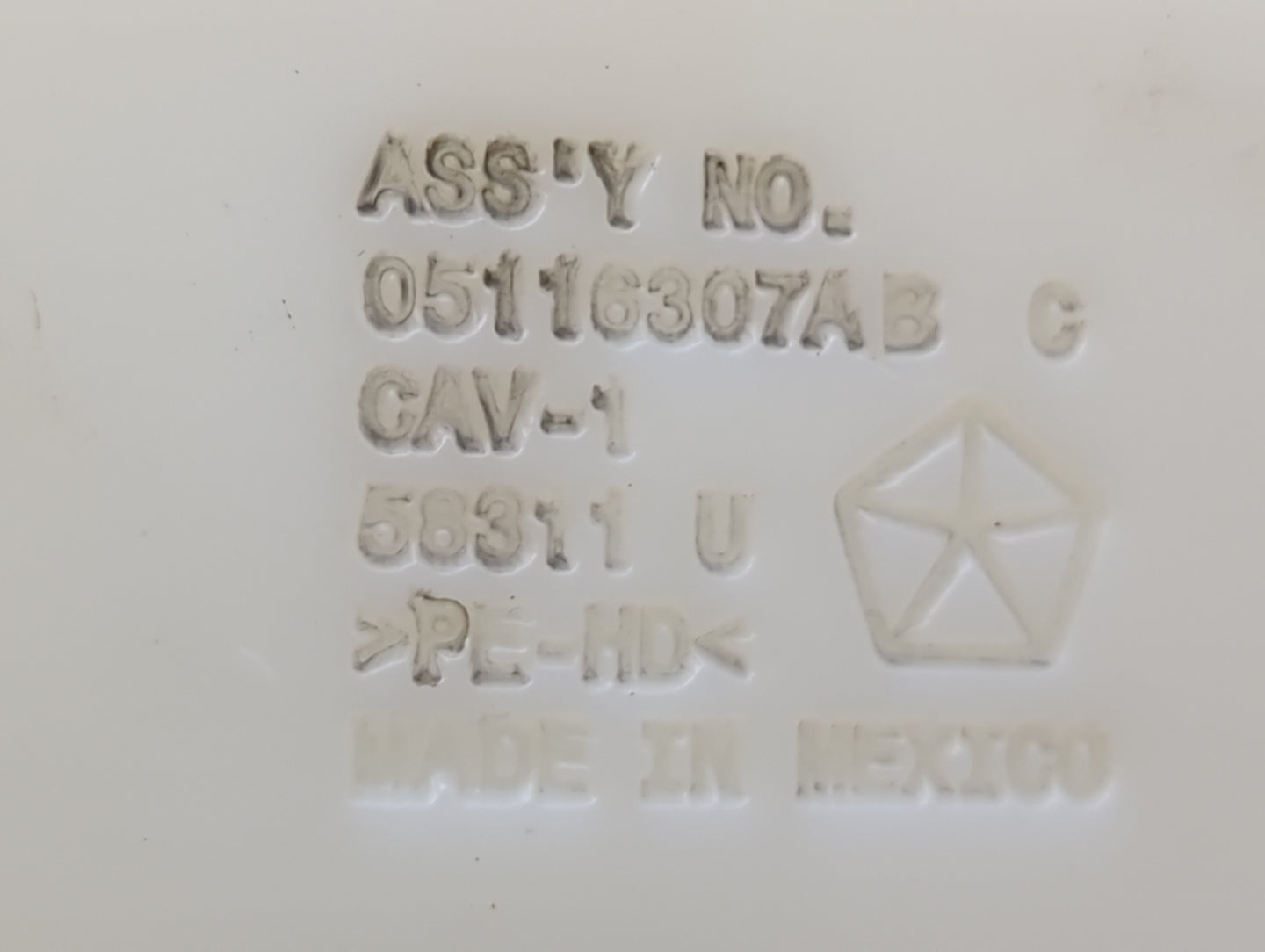 2009 Dodge Journey Windshield Washer Fluid Reservoir Bottle Oem - Oemusedautoparts1.com