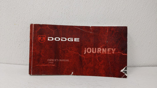2009 Dodge Journey Owners Manual Book Guide OEM Used Auto Parts - Oemusedautoparts1.com