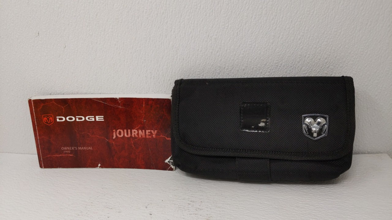 2009 Dodge Journey Owners Manual Book Guide OEM Used Auto Parts - Oemusedautoparts1.com